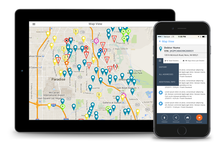 Clearplan Repossession App for iOS